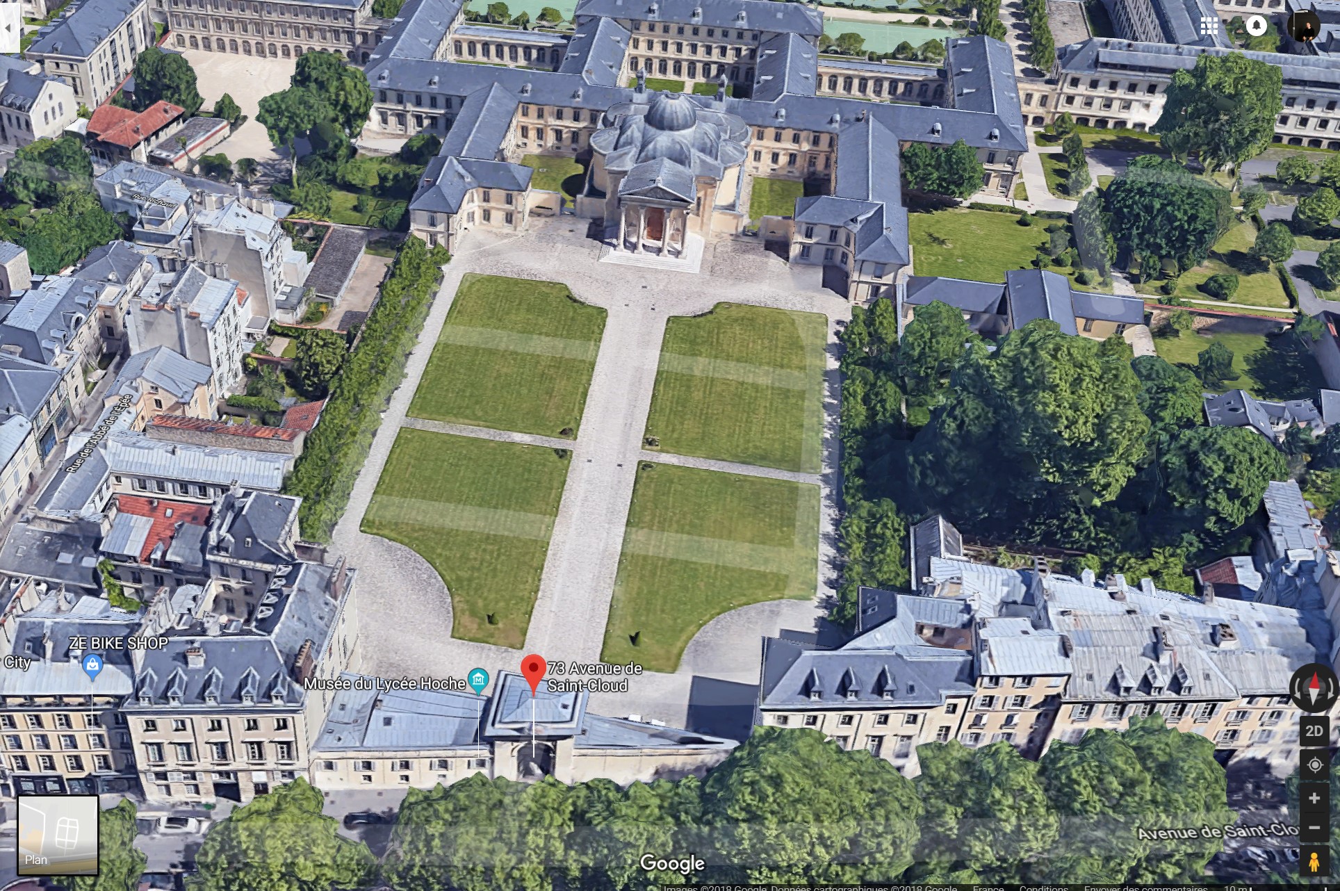 Projet Lycée Hoche-CDA Architecture