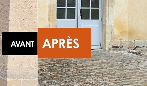 Photo de la réalisation Mise aux Normes PMR de la Cour d'Honneur du Lycée Hoche - Versailles