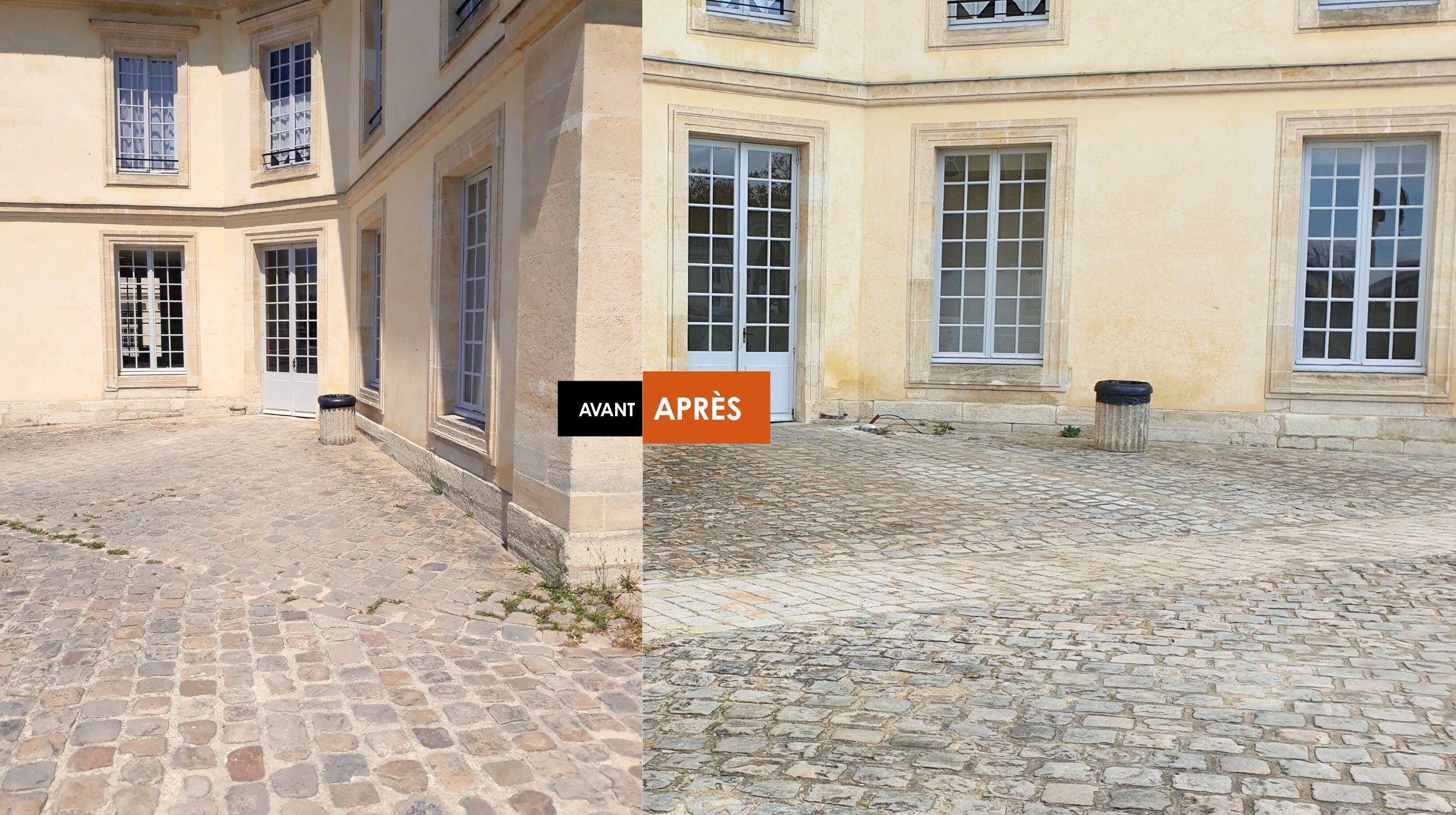 Mise aux Normes PMR de la Cour d'Honneur du Lycée Hoche - Versailles